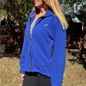 Patagonia Women's Blue Fleece Jacket